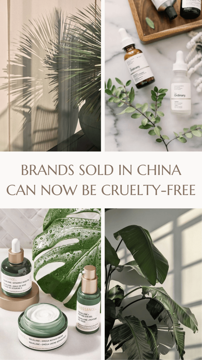 Brands Sold In China Can Now Be Cruelty-Free