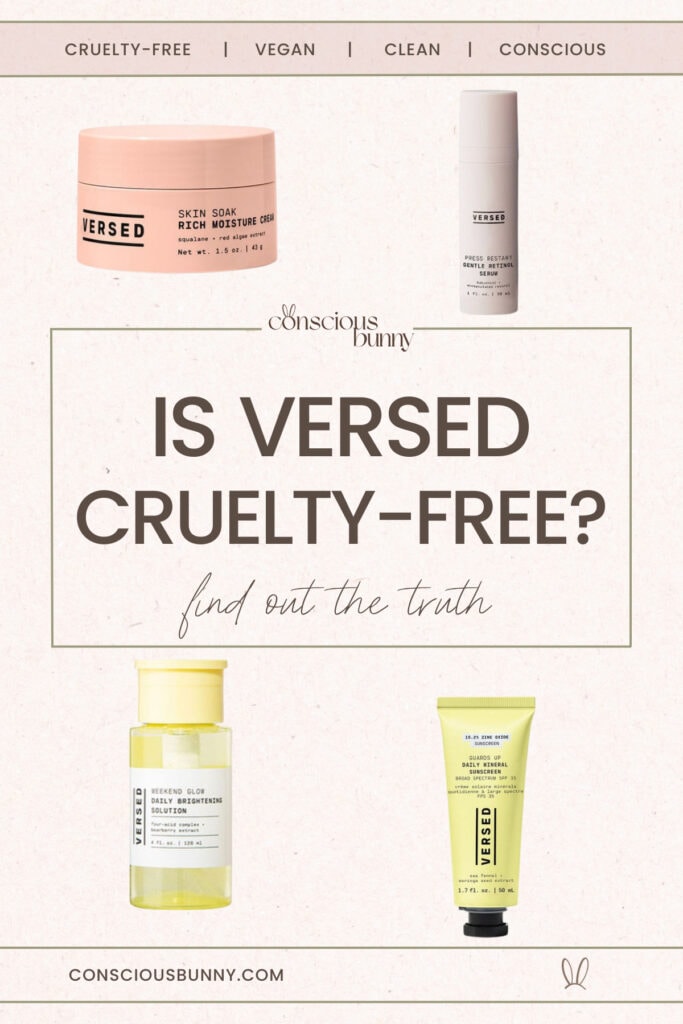 Is Versed Cruelty-Free