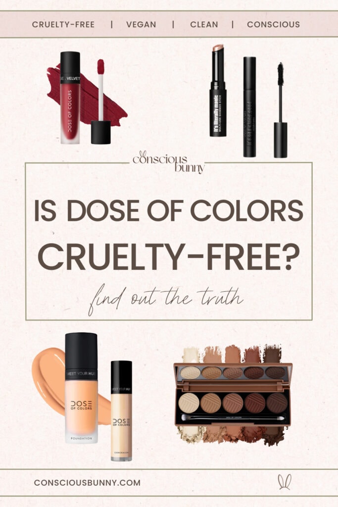Is Dose Of Colors Cruelty-Free, Vegan Or Clean? The Truth