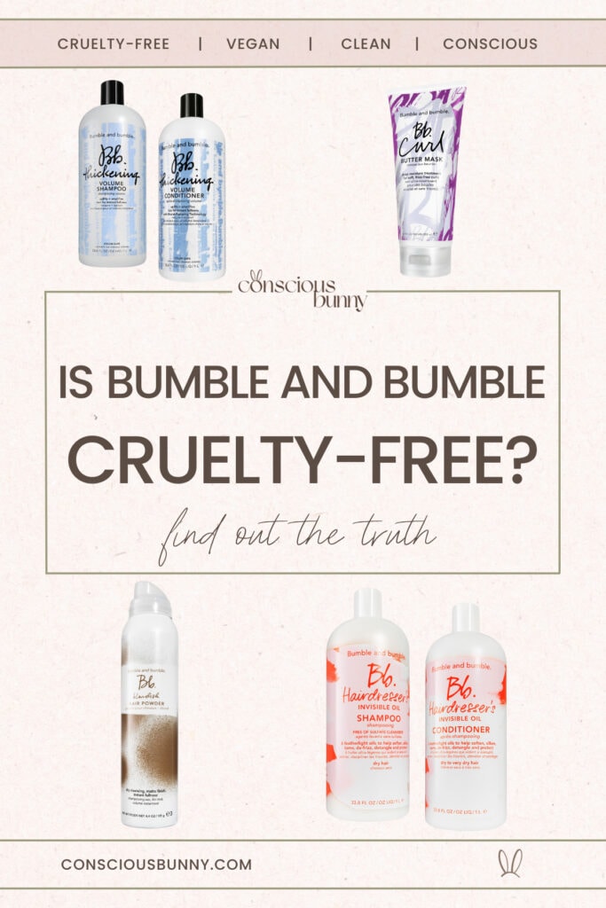 Is Bumble And Bumble Cruelty-Free