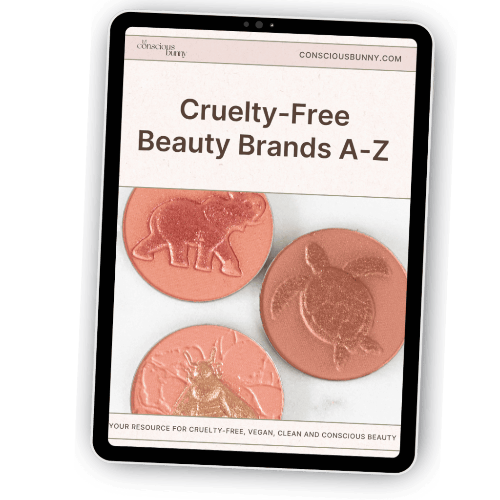 Conscious Bunny's Free Cruelty-Free Beauty Brands A-Z List (Discount Codes Page)