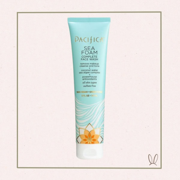 Pacifica Sea Foam Complete Face Wash - 15 Best Vegan Face Cleansers For Every Skin Type