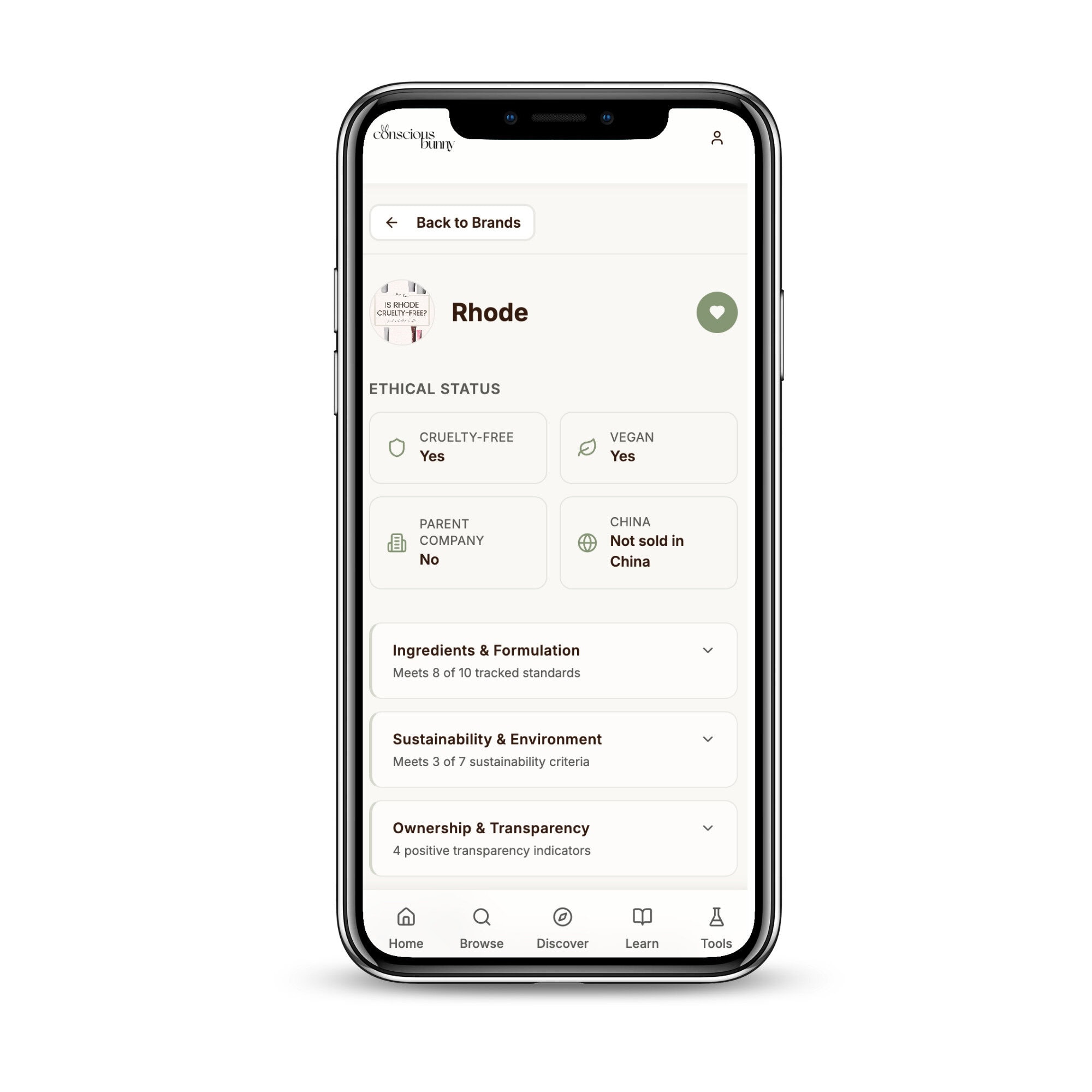 Conscious Bunny App Screenshot